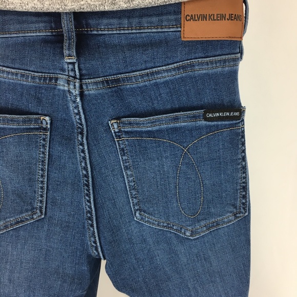 NWT Calvin Klein High Rise Skinny Ankle Jeans - Picture 9 of 11